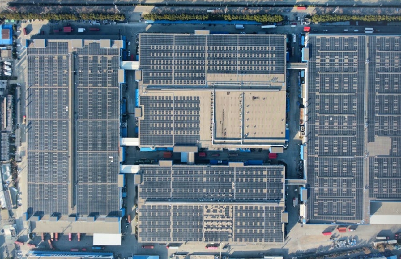 美的常德美智工厂 装机容量23.30MW