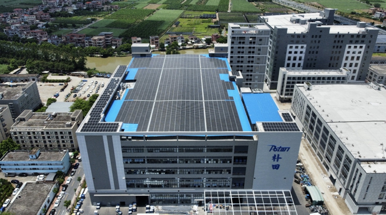 美的光伏|1.53MW 散布式光伏 拉萨朴田电器有限公司并网成功