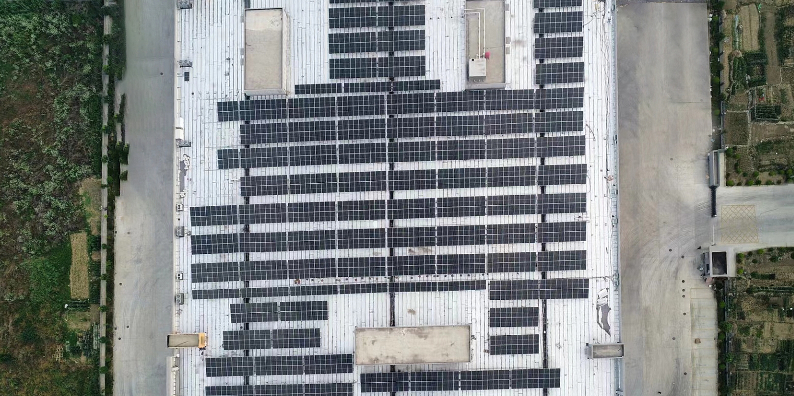 美的光伏 | 1.13MW散布式光伏武汉工贸襄阳物流中心并网成功