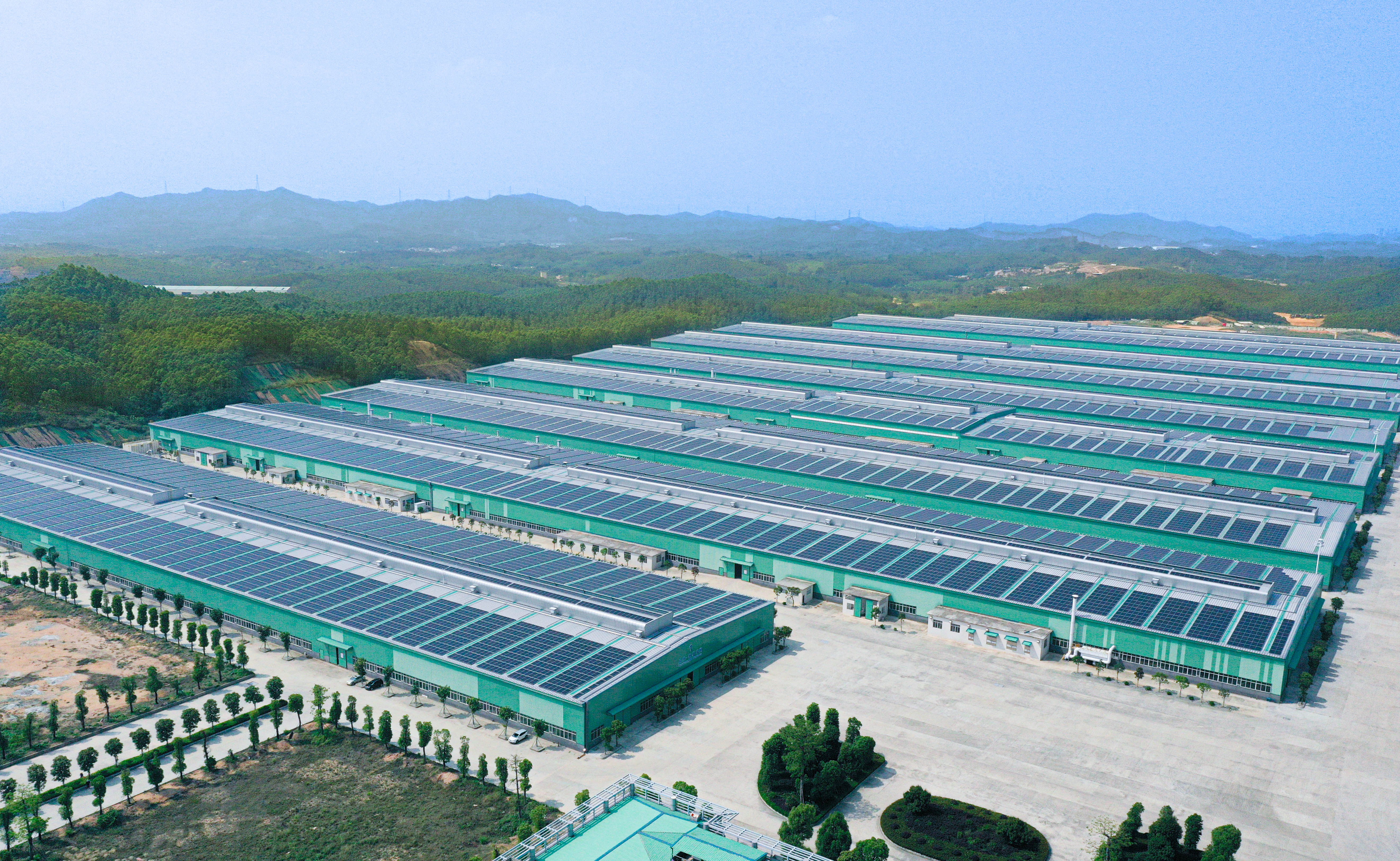 29MW！ga黄金甲平台新能源公司点亮广东富华绿色将来